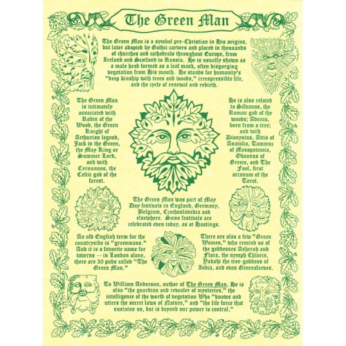 The Green Man Pagan Poster